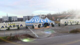 Festplatz Werfthalle Stauferpark Circus Alaska