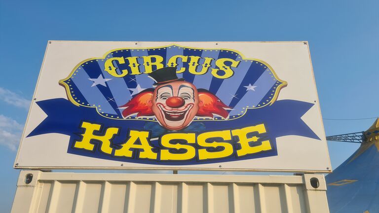 Karten Verkauf Kasse Zirkus Alaska Reservierung